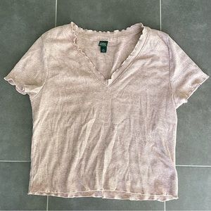 Wild Fable Cropped Tee XL